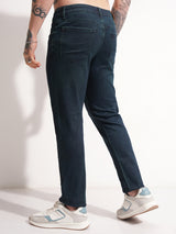 Men's Indigo Slim Fit Mid-Rise Stretchable Jeans