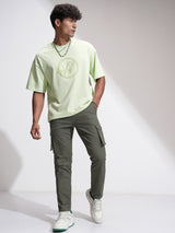 Men's Chimera Slim Fit Mid-Rise Cargos Trouser