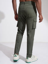 Men's Chimera Slim Fit Mid-Rise Cargos Trouser