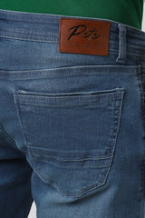 Men's Navy Casual Skinny Fit Jeans