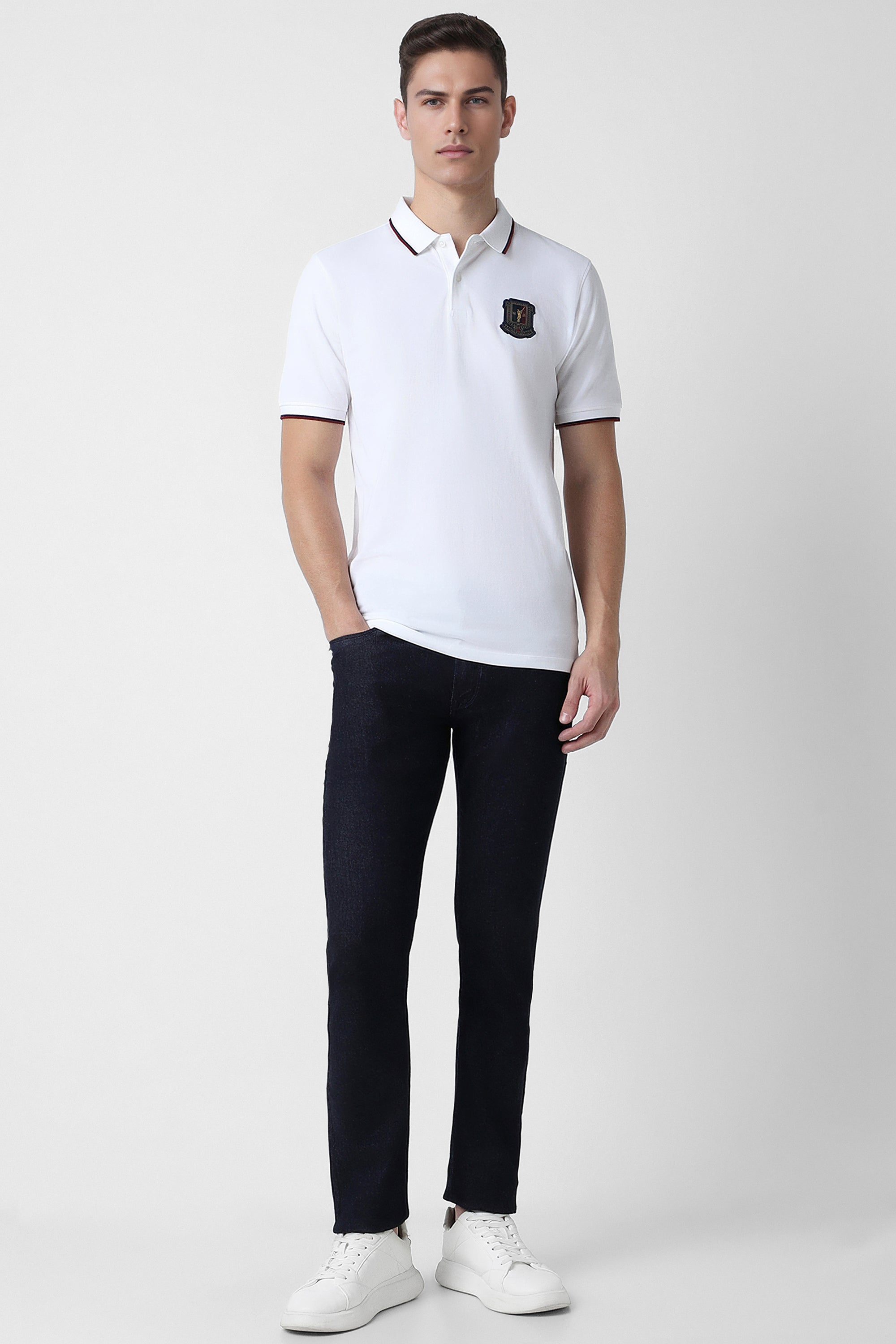 Men's Navy Casual Skinny Fit Jeans