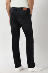 Men's Black Outdoor PJ-RG-OCTANEMIDSTR Solid Jeans
