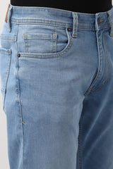 Men's Navy Outdoor PJ-RG-OCTANEMIDSTR Solid Jeans