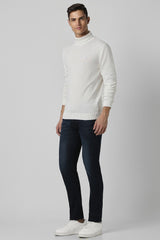 Men's Navy Casual Skinny Fit Jeans