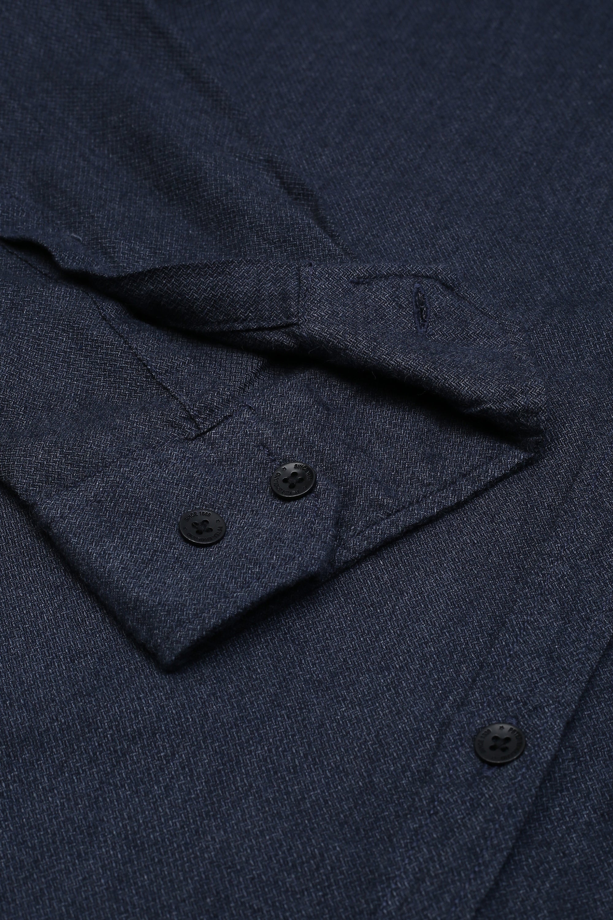 Men's Charcoal Casual Full Sleeves Shirt