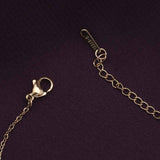 Women's Gold Double Rings Bracelet Waterproof & Anti-Tarnish