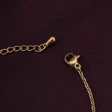 Women's Gold Flower Charm Bracelet Waterproof & Anti-Tarnish