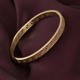 Women's Gold Gilded Maze Bracelet Waterproof & Anti-Tarnish