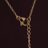 Women's Gold Plated Evil Eye Necklace Waterproof & Anti-Tarnish