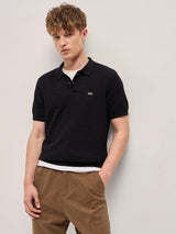 Men's Casual Slim Fit Solid Half Sleeves Polo Tshirt