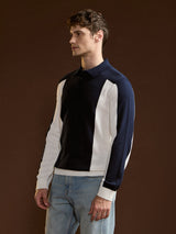 Men's Multicolor Casual Slim Fit Full Sleeves Polo Tshirt