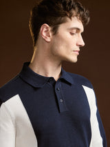 Men's Multicolor Casual Slim Fit Full Sleeves Polo Tshirt