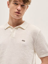 Men's Casual Slim Fit Solid Half Sleeves Polo Tshirt