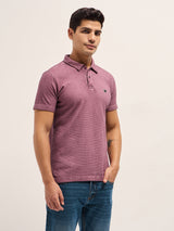 Men's Casual Slim Fit Solid Half Sleeves Polo Tshirt