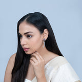 Women's Pink Matsya Danglers