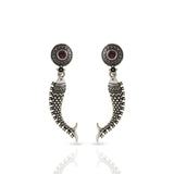 Women's Pink Matsya Danglers