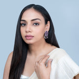 Women's Pink Zahara Danglers