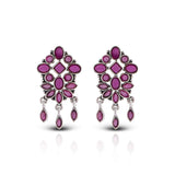 Women's Pink Zahara Danglers