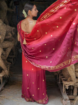 Women's Multicolor Cotton Mul Saree
