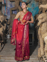 Women's Multicolor Cotton Mul Saree