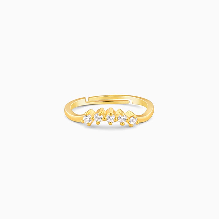 Women's Golden Eternity Ring