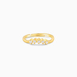 Women's Golden Eternity Ring