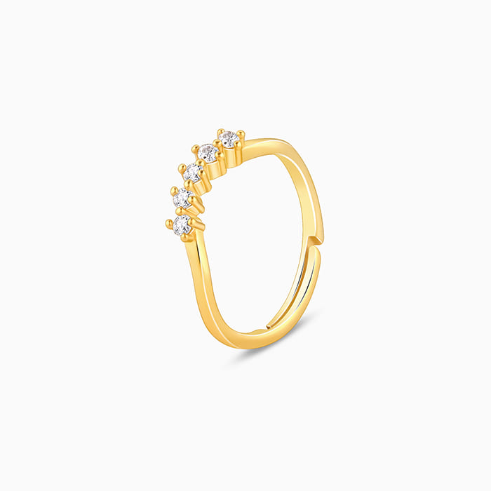 Women's Golden Eternity Ring