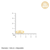 Women's Golden Eternity Ring