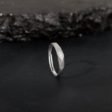 Silver Rugged Ring For Him