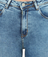 Women's Blue Casual Slim Fit Solid Jeans