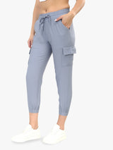 Women's Grey Casual Regular Fit Solid Jogger