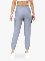 Women's Grey Casual Regular Fit Solid Jogger