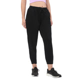 Women's Black Casual Regular Fit Solid Jogger