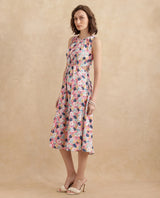 Women's Multicolor Sleeveless Dress