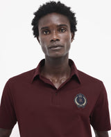 Men's Brown Casual Regular Fit Solid Half Sleeves Polo Tshirt