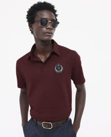 Men's Brown Casual Regular Fit Solid Half Sleeves Polo Tshirt