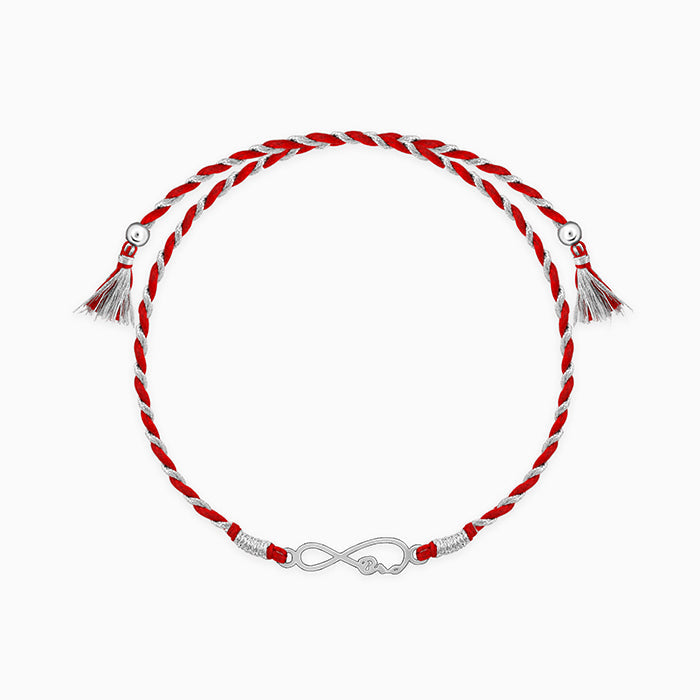 Infinity 925 Silver Rakhi