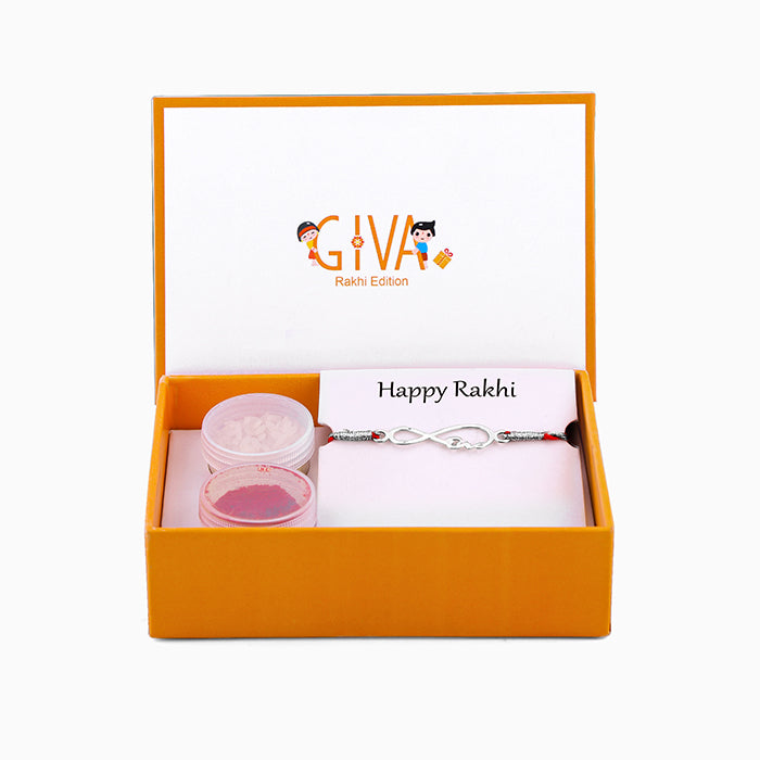 Infinity 925 Silver Rakhi