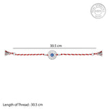 Positive Evil Eye 925 Silver Rakhi