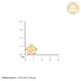 Golden Divine Ganesha 925 Silver Rakhi