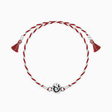 Ganpati Motif 925 Silver Rakhi