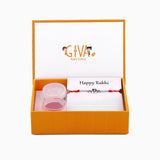 Ganpati Motif 925 Silver Rakhi