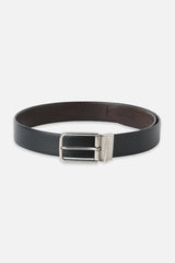 Men's Black & Brown Reversible Leather Belt
