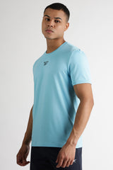 Men's Multicolor Casual Cotton Blend Half Sleeves Tshirt