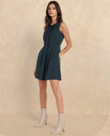 Women's Green Casual Sleeveless Dress