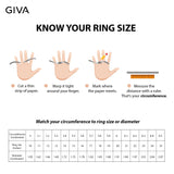 Silver Classic V Ring For Him