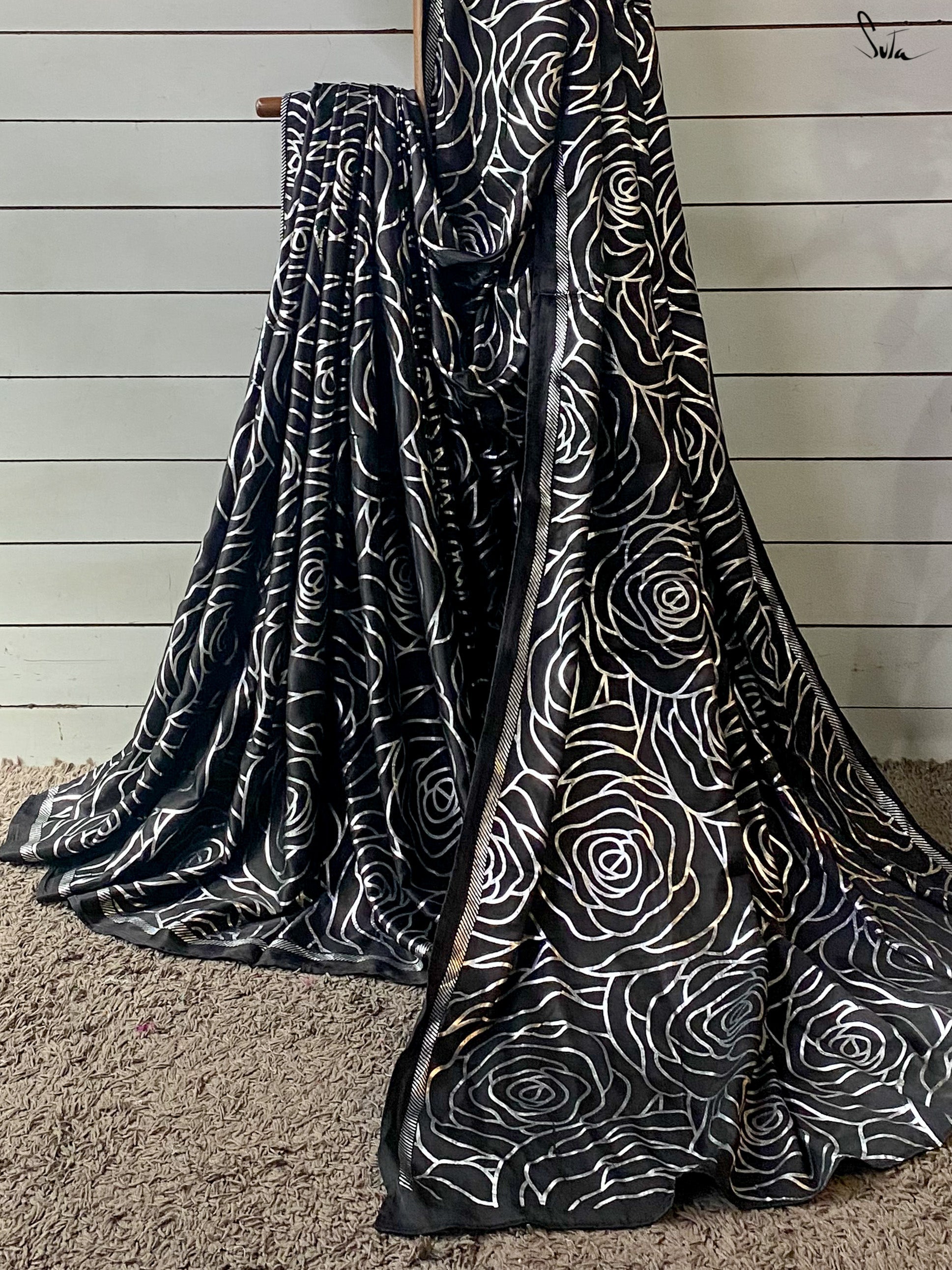 Women's Multicolor Viscose Modal Saree