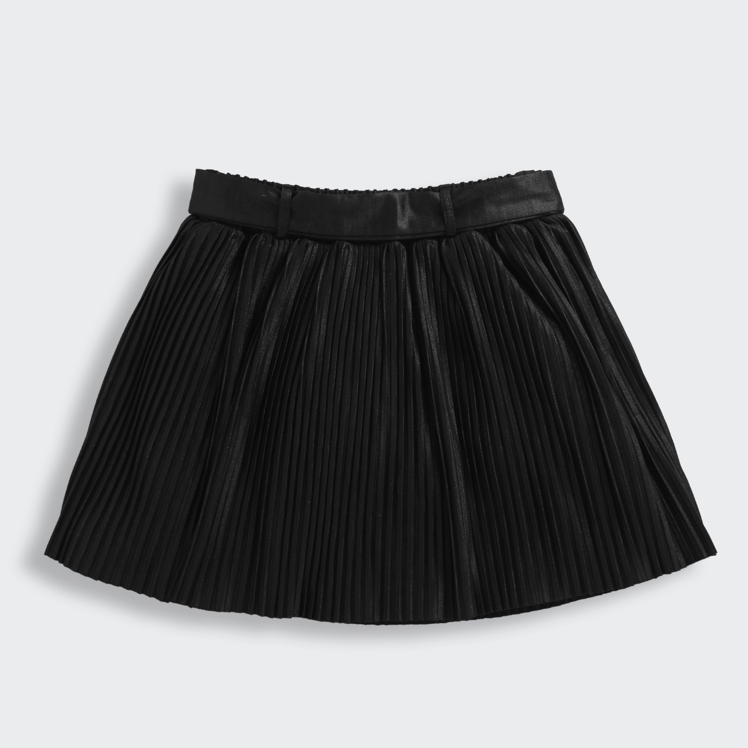 Girls Black Casual Skirt