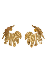 Women's Gold Casual Earrings