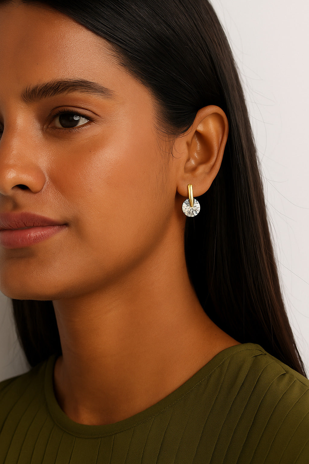 Women's Gold Casual Earrings
